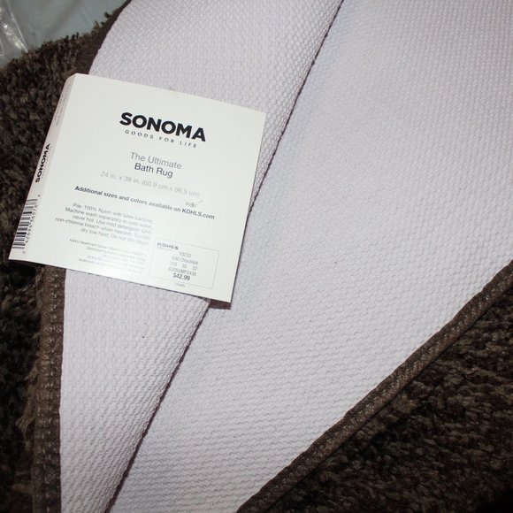 Sonoma Bath Rug - Brown Heather - Picture 4 of 6